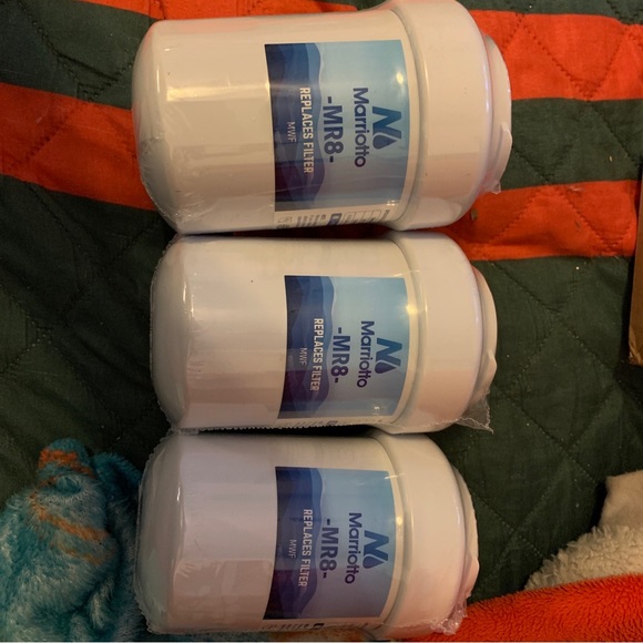 3 Pack Marriotto Water Filters MR8 Refrigerator GE MWF NEW Sealed - Picture 1 of 1